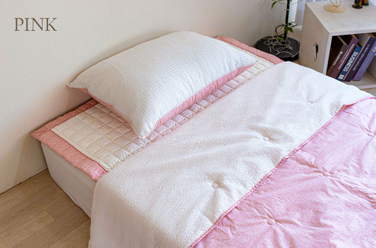 Basic summer blanket set (queen) (5p)