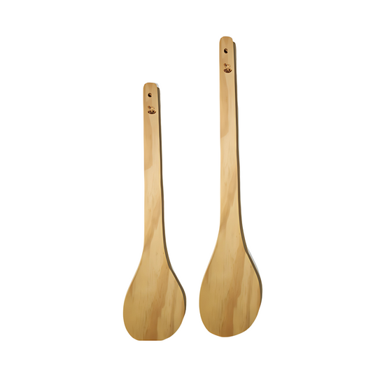 (XXXL) Wooden Long Spoon (10p)