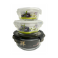 350ml Glass Lock circle
