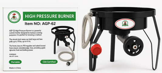 Propane High Pressure Round Cast Iron Burner